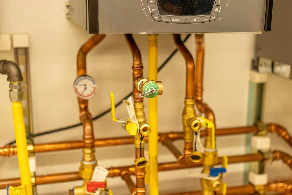 Licensed technician providing Water Heater Installation for a homeowner in Scissors